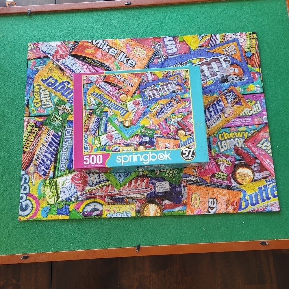 Springbok Sweet Tooth 500 Piece Jigsaw Puzzle All Ages
